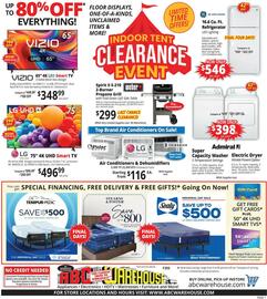 ABC Warehouse Weekly Ad week 23 Page 1