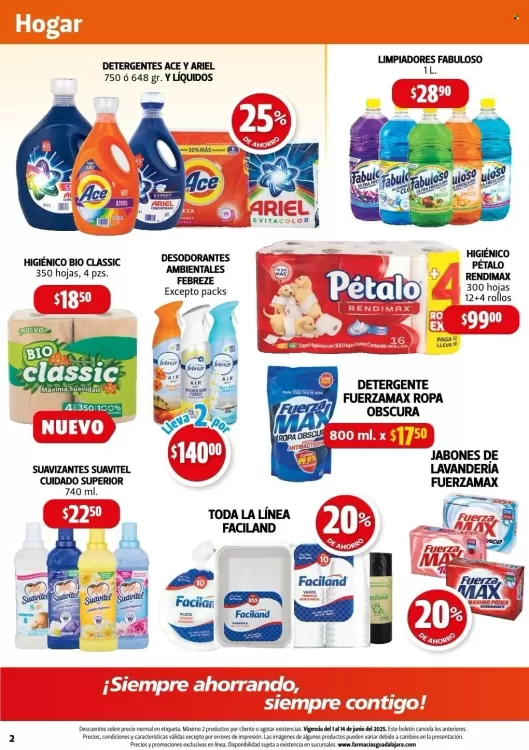 Catálogo Farmacias Guadalajara (válido hasta 14-06)