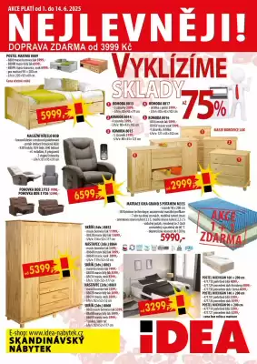 IDEA nábytek leták