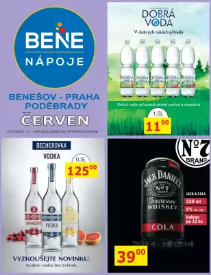 BENE Nápoje leták