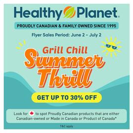 Healthy Planet flyer Page 1