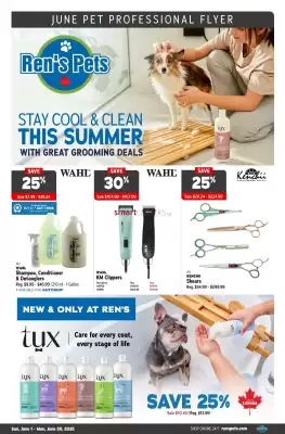 Ren’s Pets Depot flyer (valid until 2-07)
