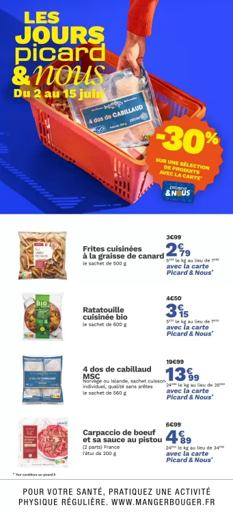 Catalogue Picard (valable jusqu'au 15-06)