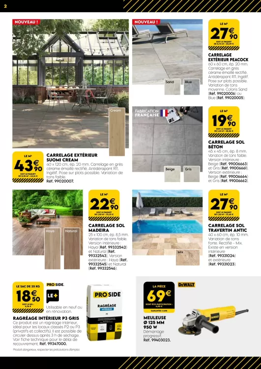 Catalogue Tout faire matériaux (valable jusqu'au 30-06)