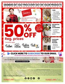 Fabricland flyer Page 16