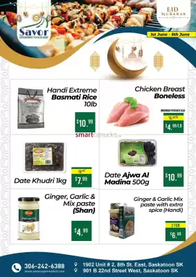 Savor Supermarket flyer (valid until 30-06)