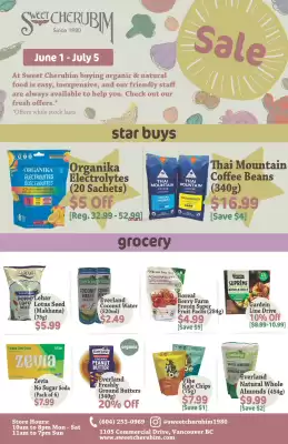 Sweet Cherubim flyer (valid until 30-06)
