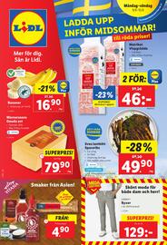Lidl reklamblad vecka 24 Sida 1