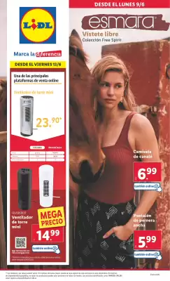 Folleto Lidl (válido hasta el 15-06)