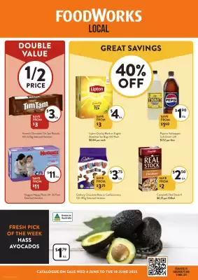 Foodworks catalogue