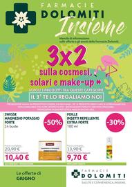 Volantino Farmacie Dolomiti Pagina 1