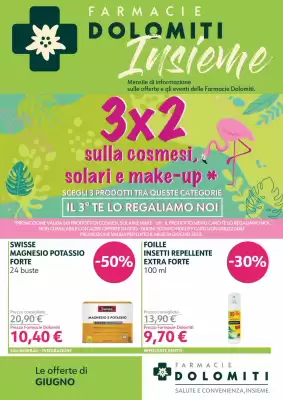 Volantino Farmacie Dolomiti (valido fino al 30-06)