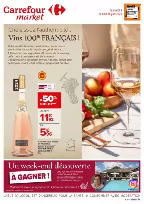 Catalogue Carrefour Market (valable jusqu'au 16-06)