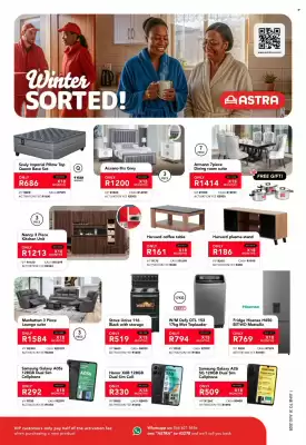 Astra Furnishers catalogue (valid until 31-08)