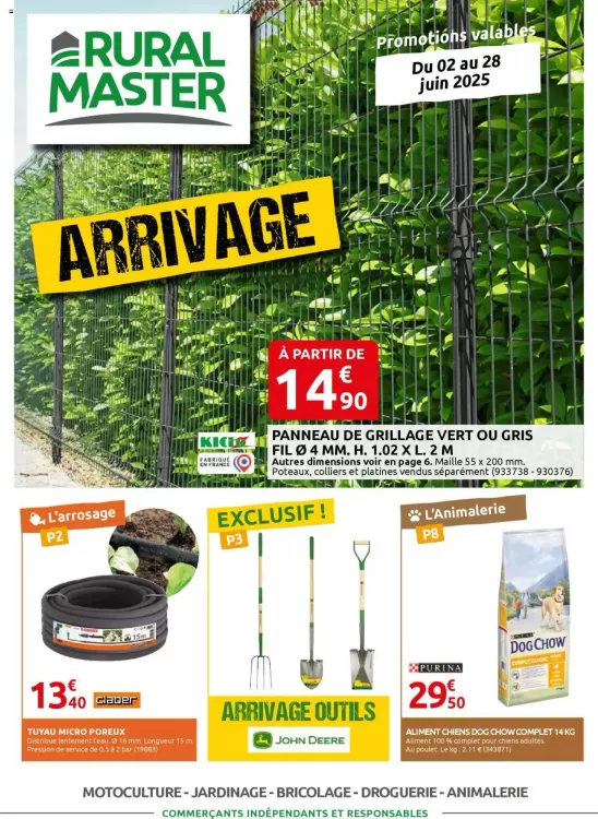 Catalogue Rural Master (valable jusqu'au 28-06)