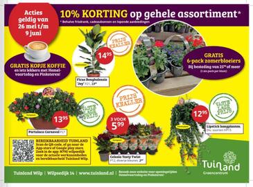 Tuinland folder Pagina 1