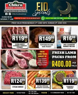 Chikro Food Market catalogue