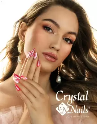 Crystal Nails akciós újság (érvényes eddig: 31-08)