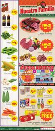 Supermercado Nuestra Familia Weekly Ad week 23 Page 1
