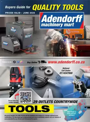 Adendorff Machinery Mart catalogue (valid until 30-06)