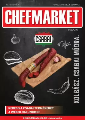Chef Market akciós újság (érvényes eddig: 30-06)