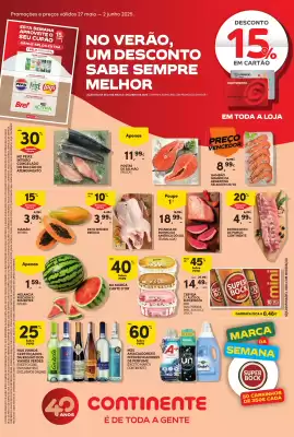 Folheto Continente Bom dia