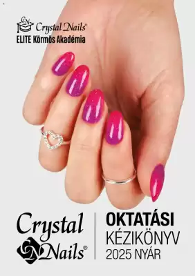 Crystal Nails akciós újság (érvényes eddig: 31-08)