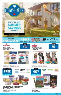 Ren’s Pets Depot flyer (valid until 2-07)