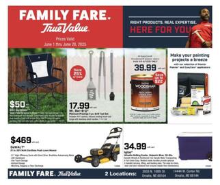 Family Fare Weekly Ad Page 1