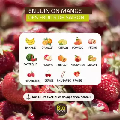 Catalogue Biomonde (valable jusqu'au 30-06)