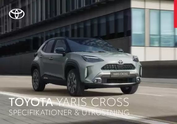 Toyota reklamblad (giltig till och med 31-07)