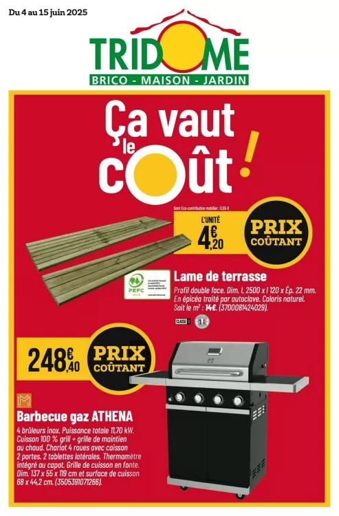 Catalogue Tridôme (valable jusqu'au 15-06)