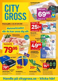 City Gross reklamblad vecka 23 Sida 1