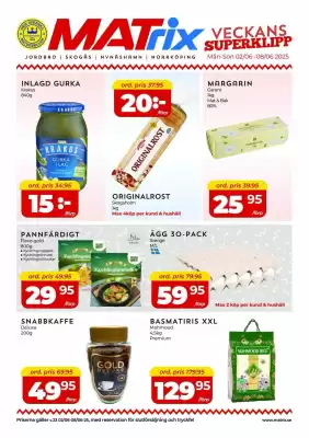 Matrix Butikerna reklamblad