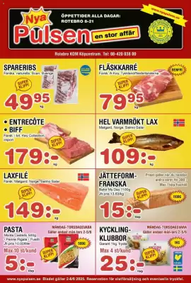 Nya Pulsen reklamblad