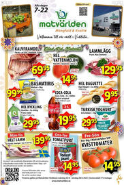 Matvärlden Tensta reklamblad vecka 23 Sida 1
