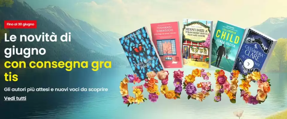Volantino La Feltrinelli (valido fino al 30-06)