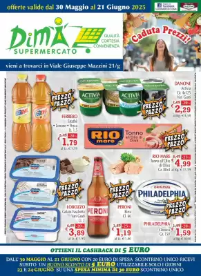 Volantino Supermercato Dima (valido fino al 21-06)