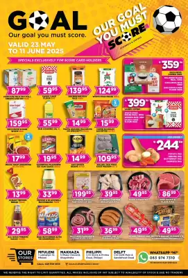Goal Supermarket catalogue (valid until 11-06)