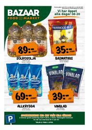 Bazaar Food market reklamblad vecka 23 Sida 1