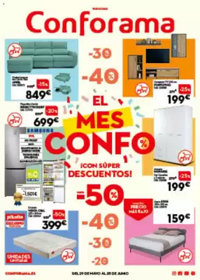 Folleto Conforama (válido hasta el 25-06)