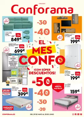 Folleto Conforama (válido hasta el 25-06)