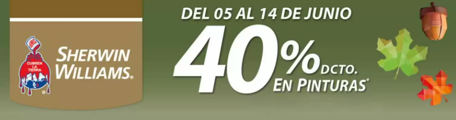 Catálogo Sherwin Williams (válido hasta 14-06)
