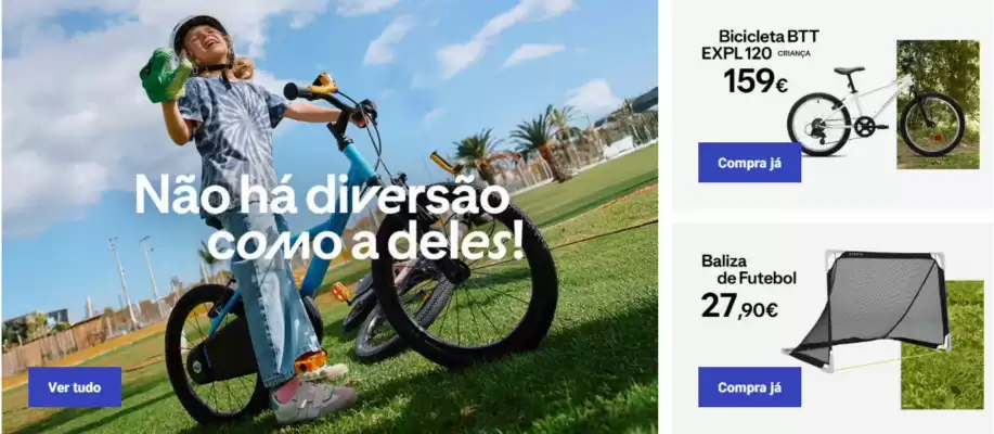 Folheto Decathlon