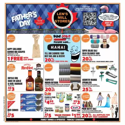 Len's Mill Stores flyer (valid until 16-06)