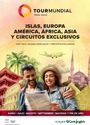 Folleto Viajes El Corte Inglés (válido hasta el 30-09)