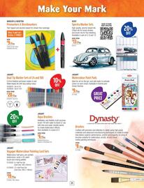 Eckersley's Art & Craft catalogue Page 21