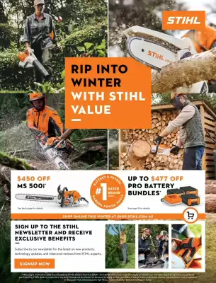 STIHL catalogue (valid until 31-08)