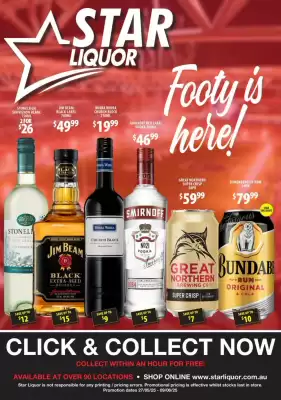 Star Liquor catalogue (valid until 9-06)
