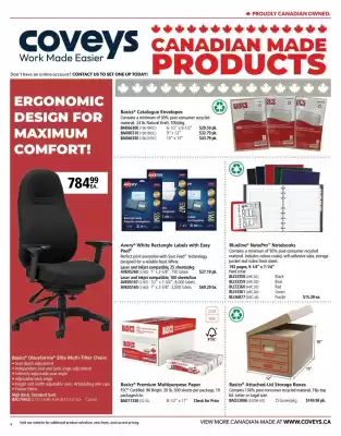 Covey Basics flyer (valid until 15-06)